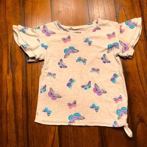 Pretty Butterfly Shirt Sleeve